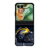 michigan wolverines helmet X02122 Motorola Moto RAZR 2025 Case