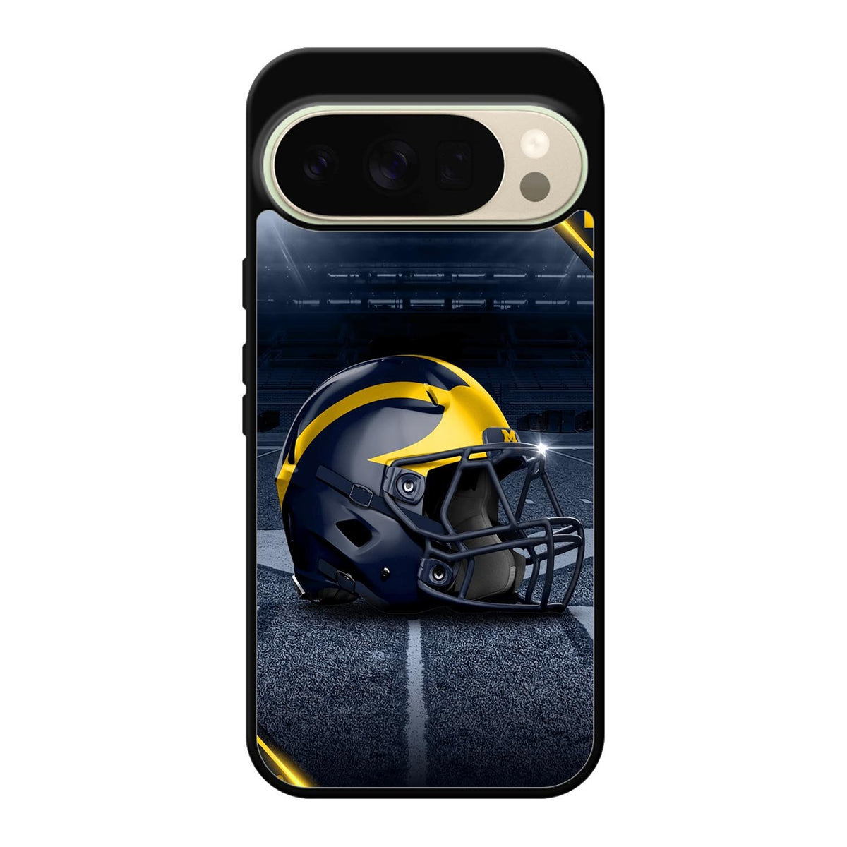 michigan wolverines helmet X02122 Google Pixel 10 Pro Case