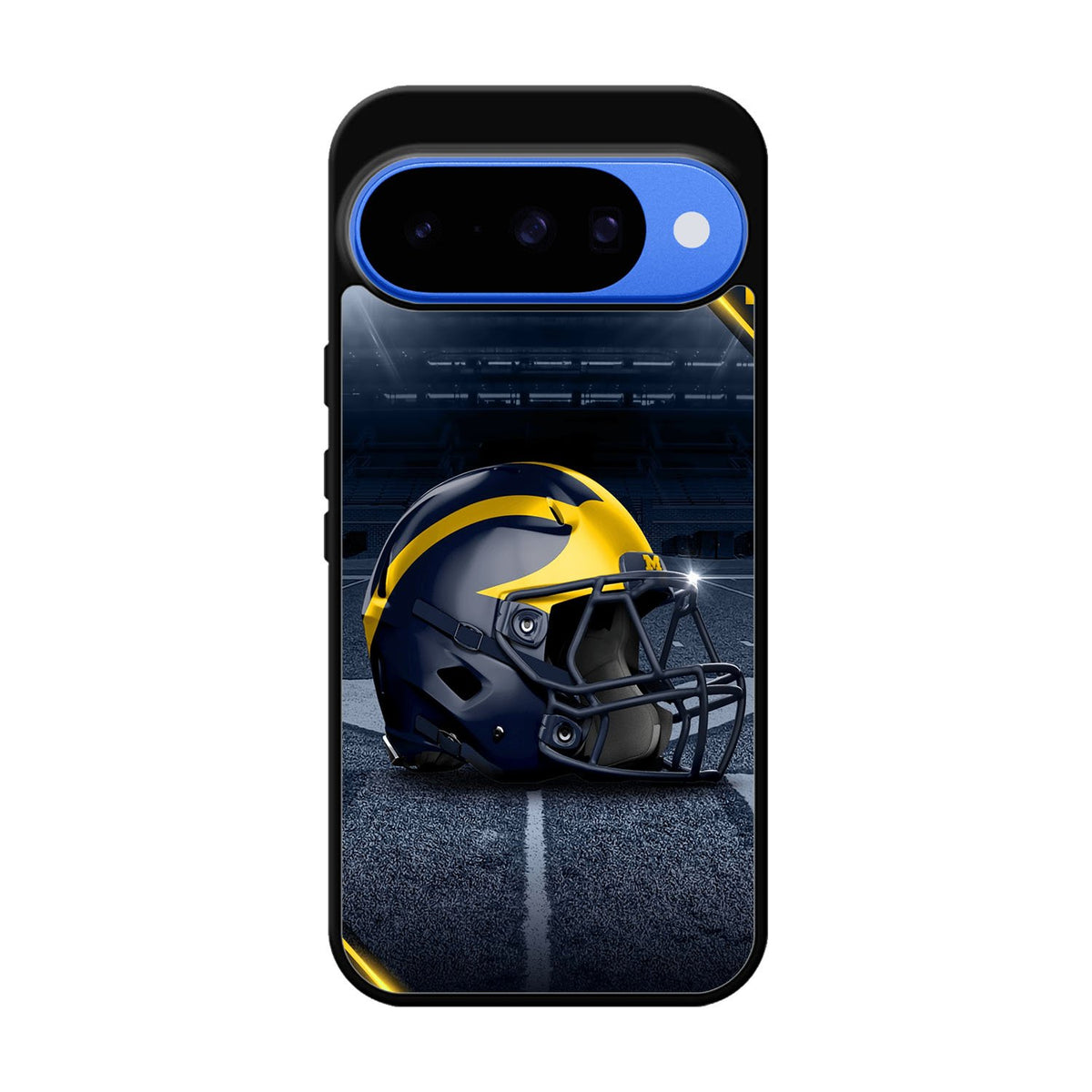 michigan wolverines helmet X02122 Google Pixel 10 Case