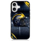 michigan wolverines helmet X02122 iPhone 16 Plus Case