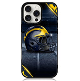 michigan wolverines helmet X02122 iPhone 16 Pro Max Case