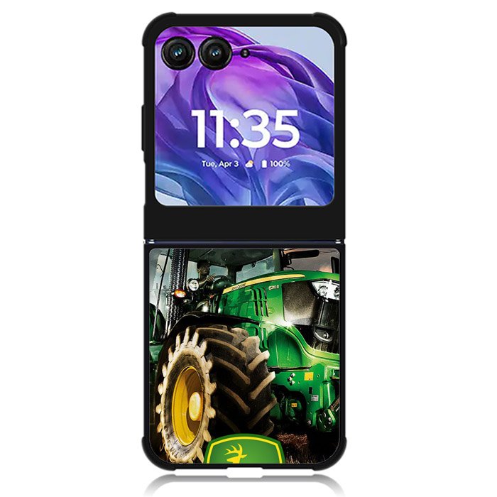 John Deere tractor 2nd Motorola Moto Razr 2024 , Moto Razr 50 Case