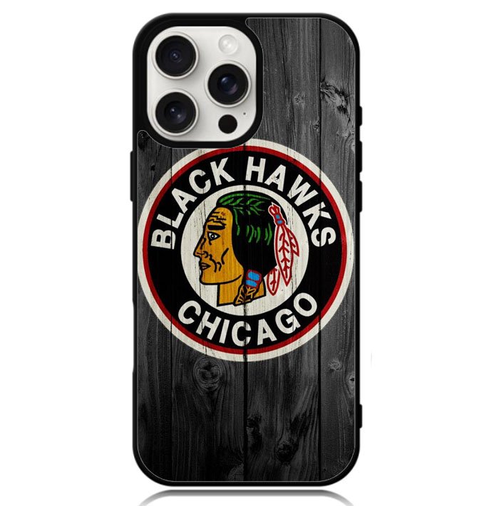 chicago blackhawks brown X02110 iPhone 16 Pro Max Case