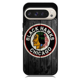chicago blackhawks brown X02110 Google Pixel 9 Pro XL Case