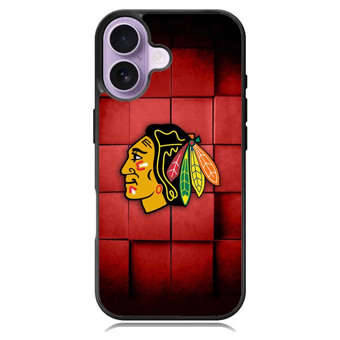 chicago blackhawks symbol X02109 iPhone 17 Case