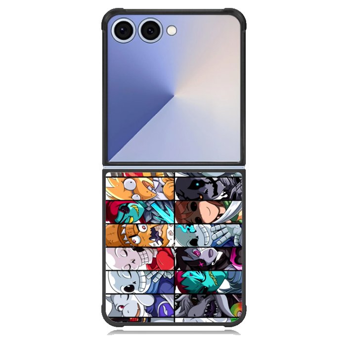 undertale all character X02102 Samsung Galaxy Z Flip 7 Case