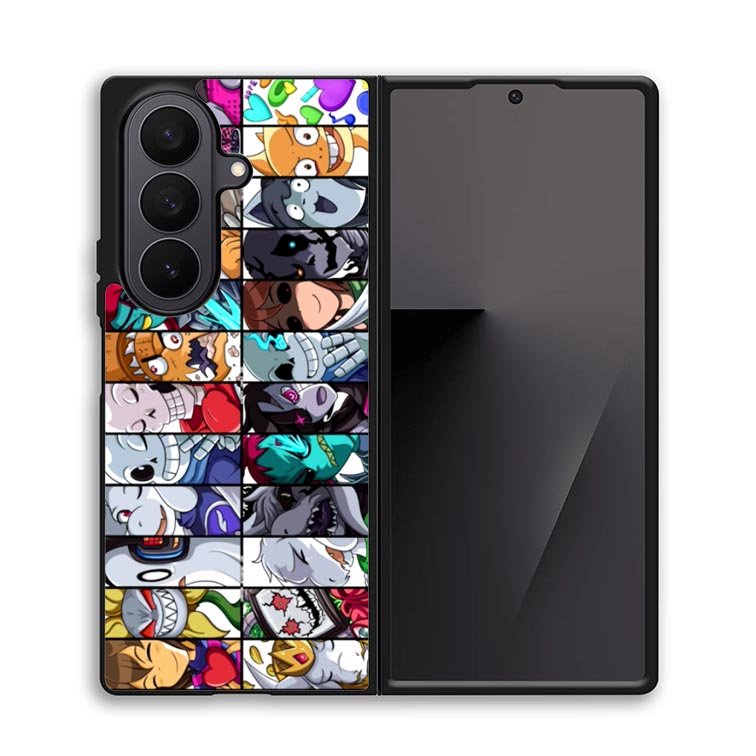 undertale all character X02102 Samsung Galaxy Z Fold 7 Case