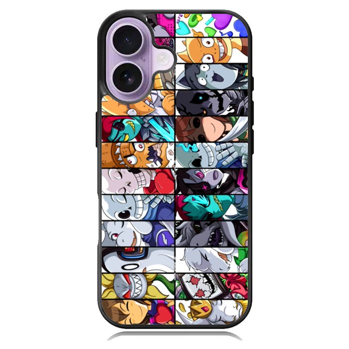 undertale all character X02102 iPhone 17 Case