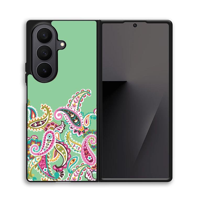 vera bradley green X02093 Samsung Galaxy Z Fold 7 Case