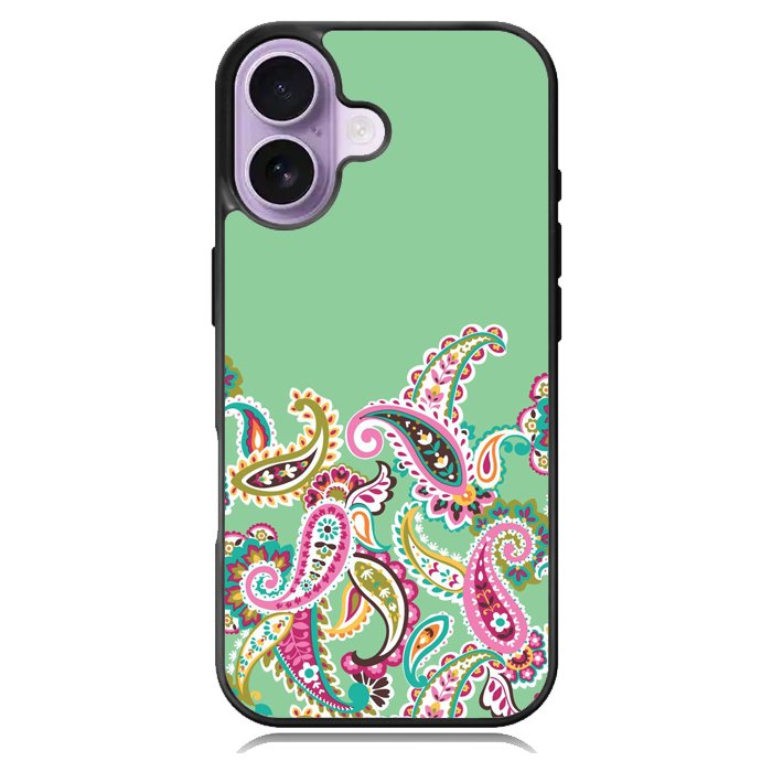 vera bradley green X02093 iPhone 17 Case