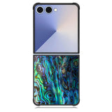 holographic abalone shell X02076 Samsung Galaxy Z Flip 7 Case