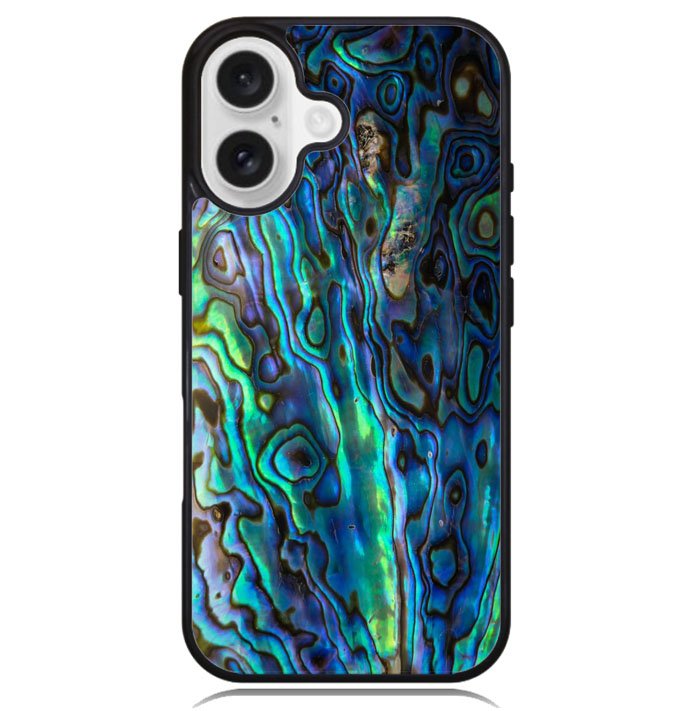 holographic abalone shell X02076 iPhone 16 Case