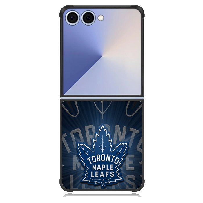 toronto maple leafs black X02069 Samsung Galaxy Z Flip 7 Case