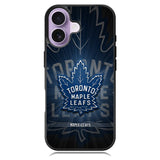 toronto maple leafs black X02069 iPhone 17 Case