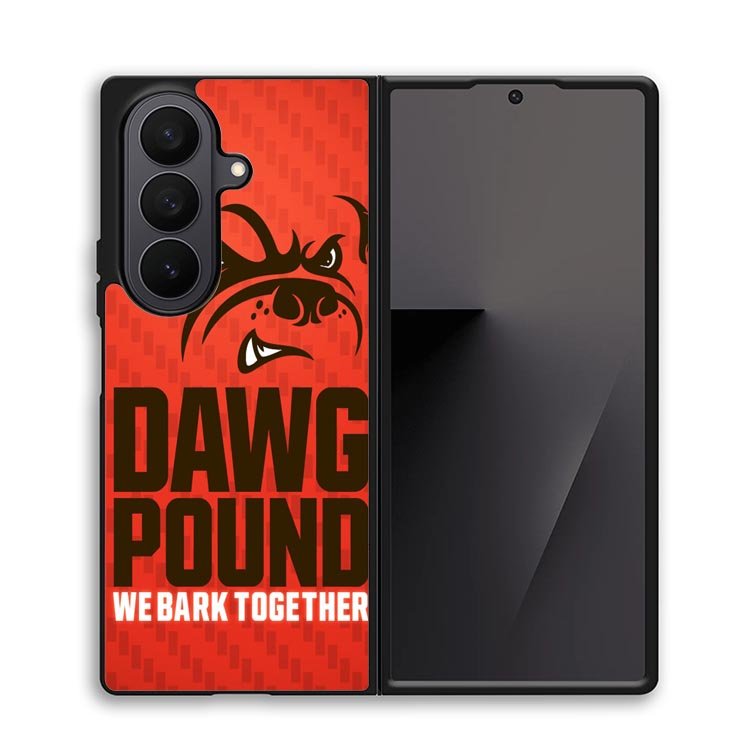 cleveland browns Logo X02054 Samsung Galaxy Z Fold 7 Case