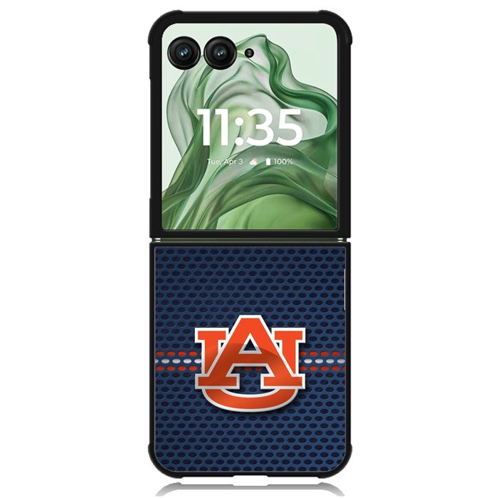 auburn tigers Logo X02047 Motorola Moto Razr+ Plus 2024/2025 Case, Motorola Razr 50 Ultra/50s Ultra Case