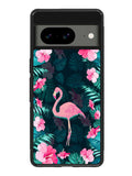 Flamingo And Flowers Google Pixel 8a Case