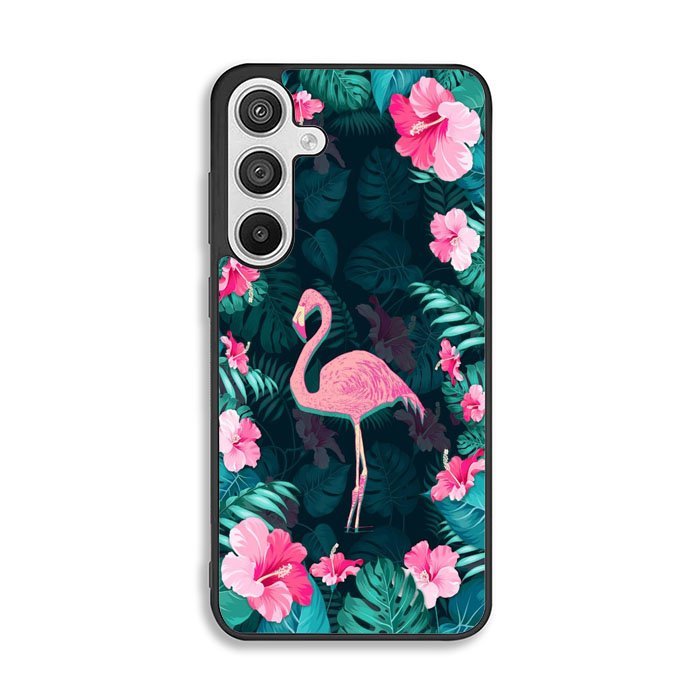 Flamingo And Flowers Samsung Galaxy A26 Case FE8035