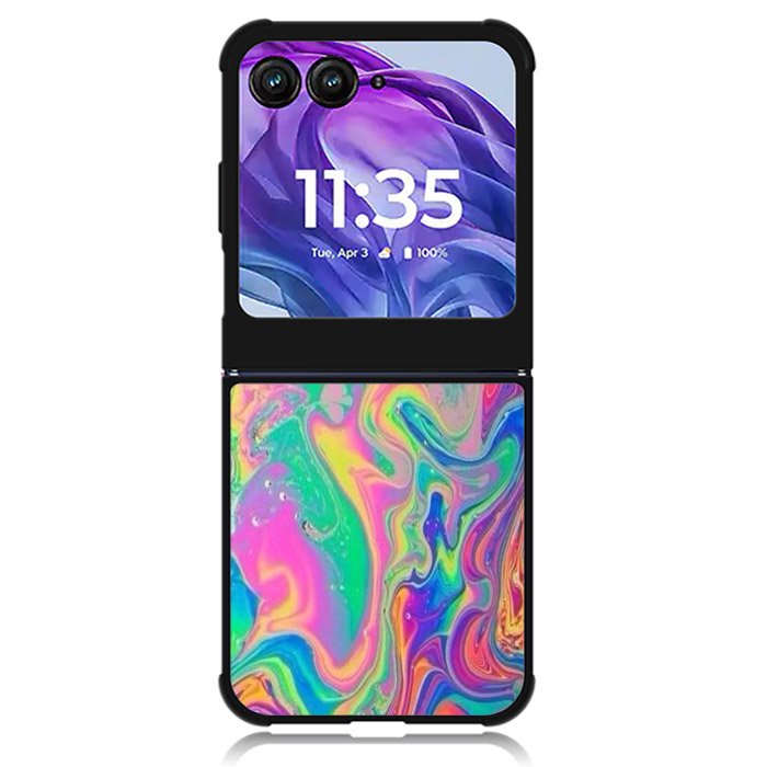 Psychedelic Trippy Motorola Moto Razr 2024 , Moto Razr 50 Case