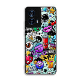 Cartoon Graffiti Motorola Moto G Power 5G 2024 Case FE1497