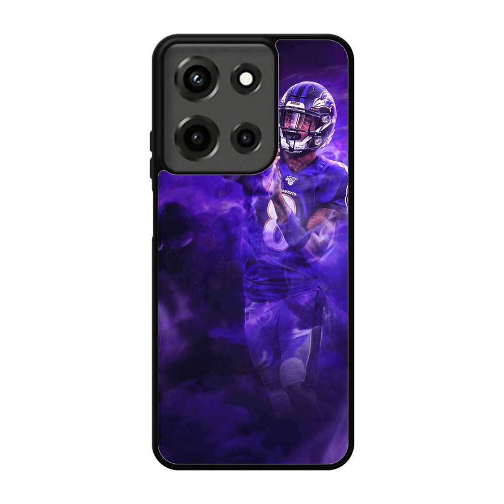 Lamar Jackson Smoke Motorola Moto G 5G 2025 Case FE7035
