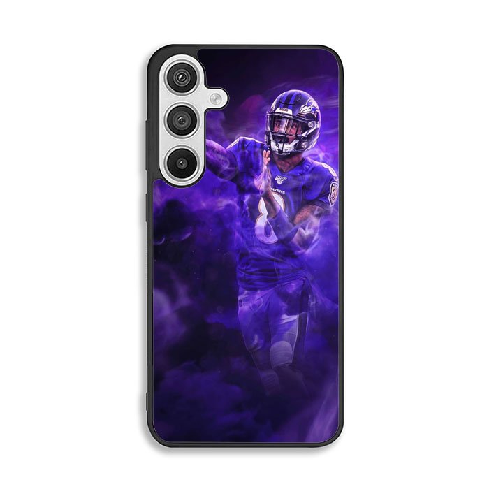 Lamar Jackson Smoke Samsung Galaxy A26 Case FE2528