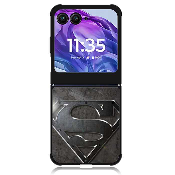 Superman Steel Logo Motorola Moto Razr 2024 , Moto Razr 50 Case