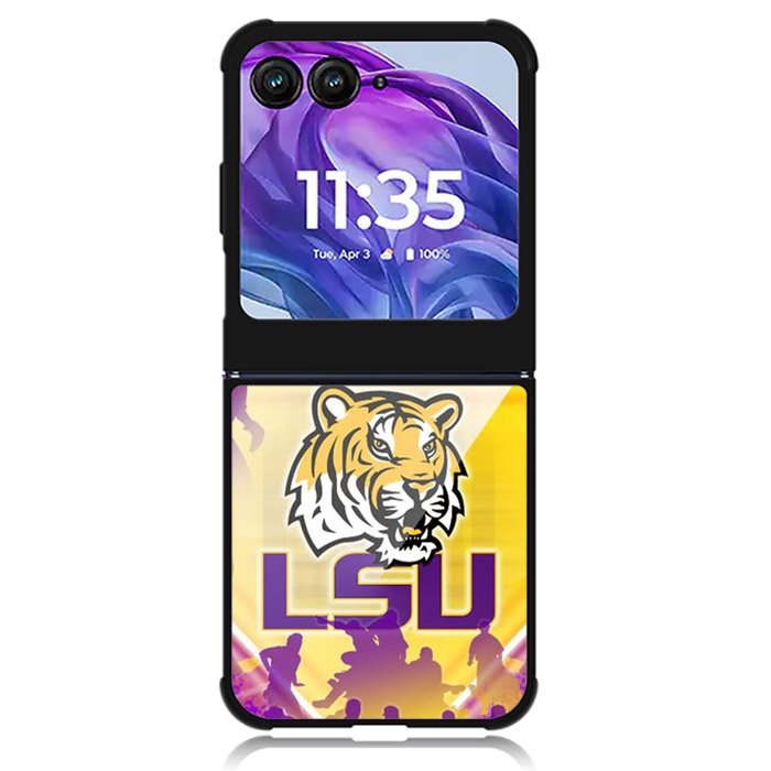 LSU Tigers Motorola Moto Razr 2024 , Moto Razr 50 Case