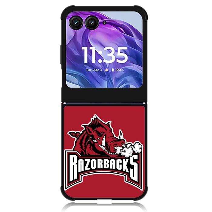 Arkansas Razorbacks 1st Motorola Moto Razr 2024 , Moto Razr 50 Case