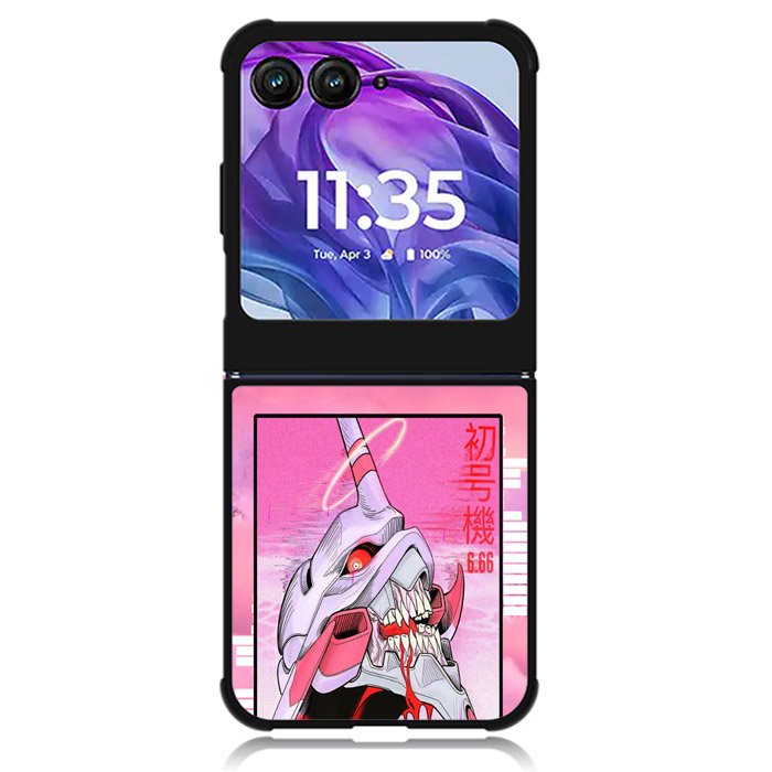 Aesthetic Evangelion Motorola Moto Razr 2024 , Moto Razr 50 Case