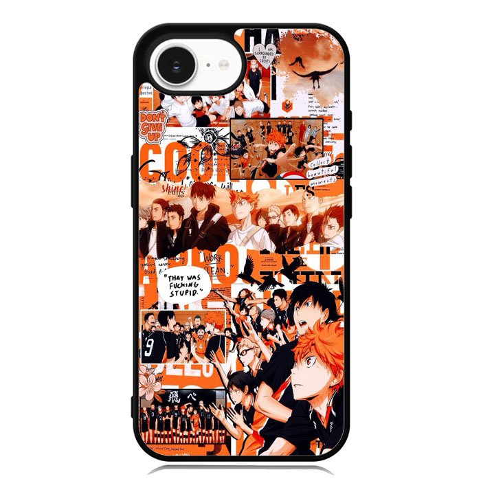 haikyuu wallpaper iPhone 16e Case