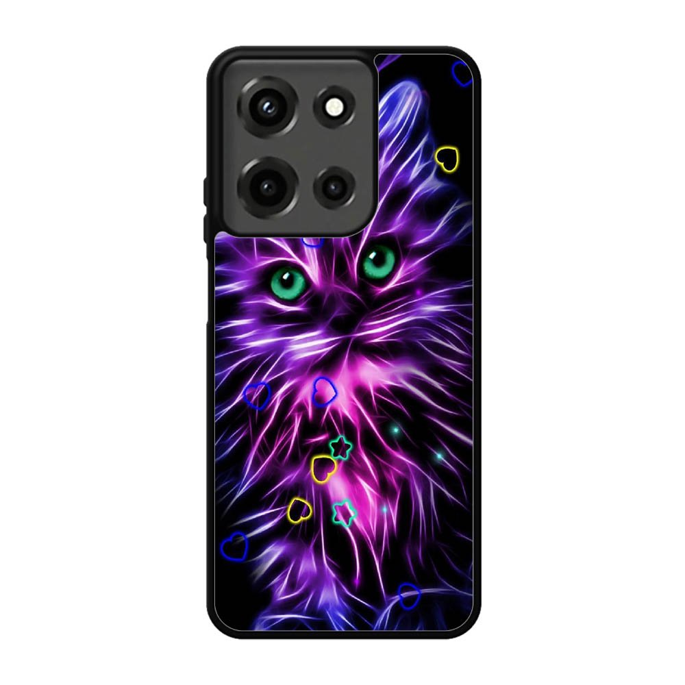 Cat Glow Purple 2nd Motorola Moto G 5G 2025 Case FE2705