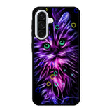 Cat Glow Purple 2nd Samsung Galaxy A56 Case FE7216