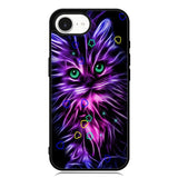 Cat Glow Purple 2nd iPhone 16e Case
