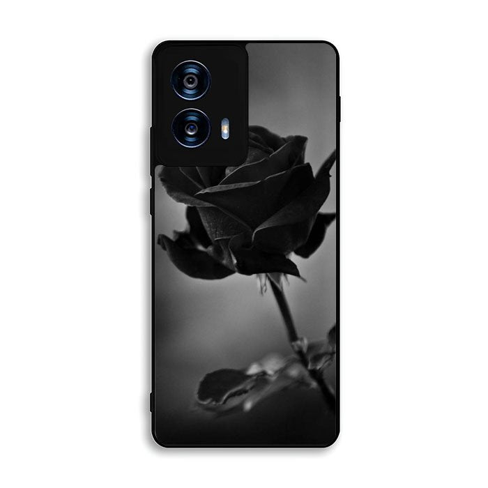 Black Rose Motorola Moto G Power 5G 2024 Case FE5729