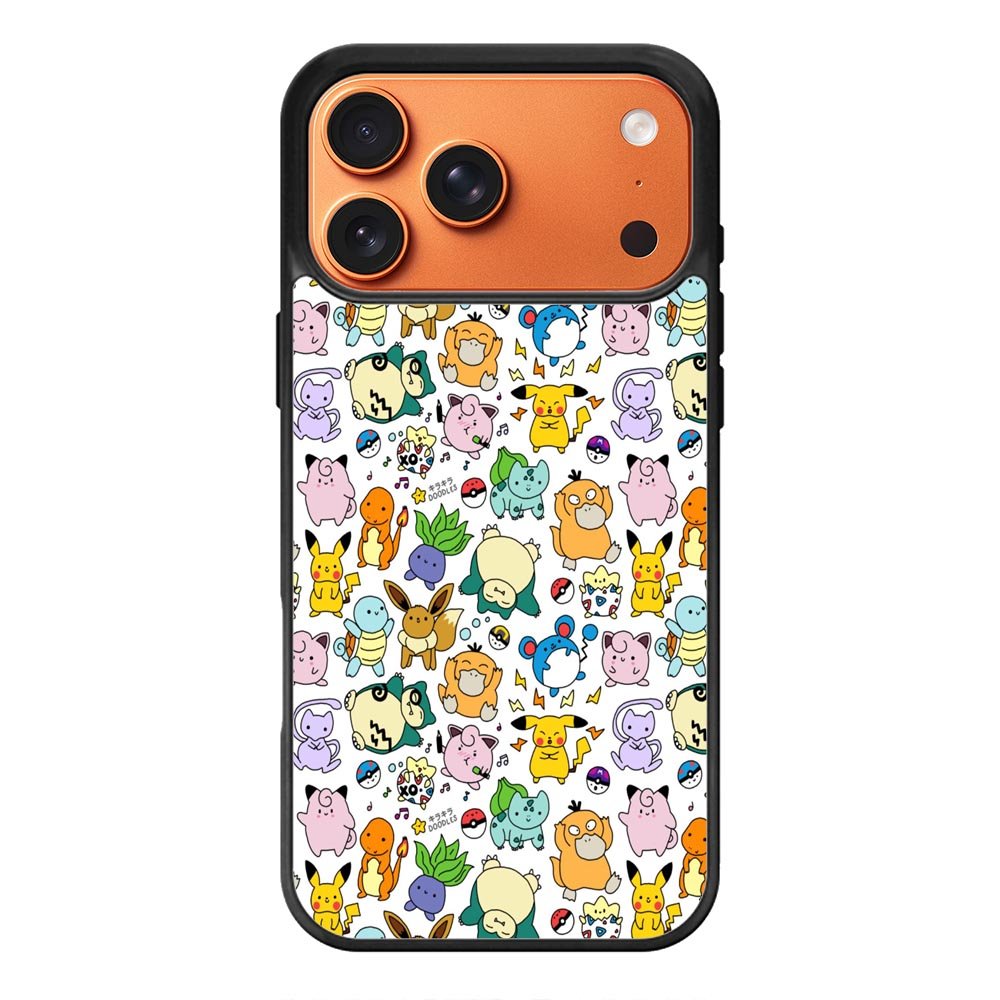 Pattern Pokemon 2nd iPhone 18 Pro Case