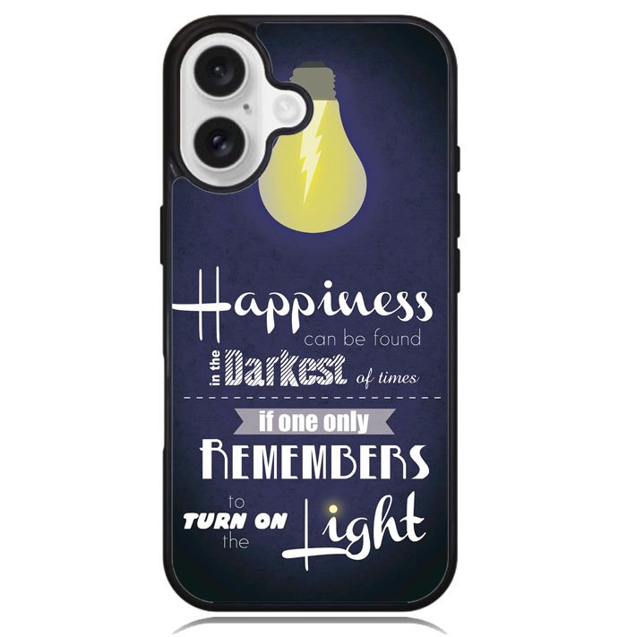 Happiness quote Harry Potter X0513 iPhone 16 Case