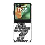 Harry Potter Spells  X0616 Motorola Moto RAZR 2025 Case