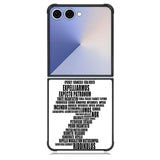 Harry Potter Spells  X0616 Samsung Galaxy Z Flip 7 Case