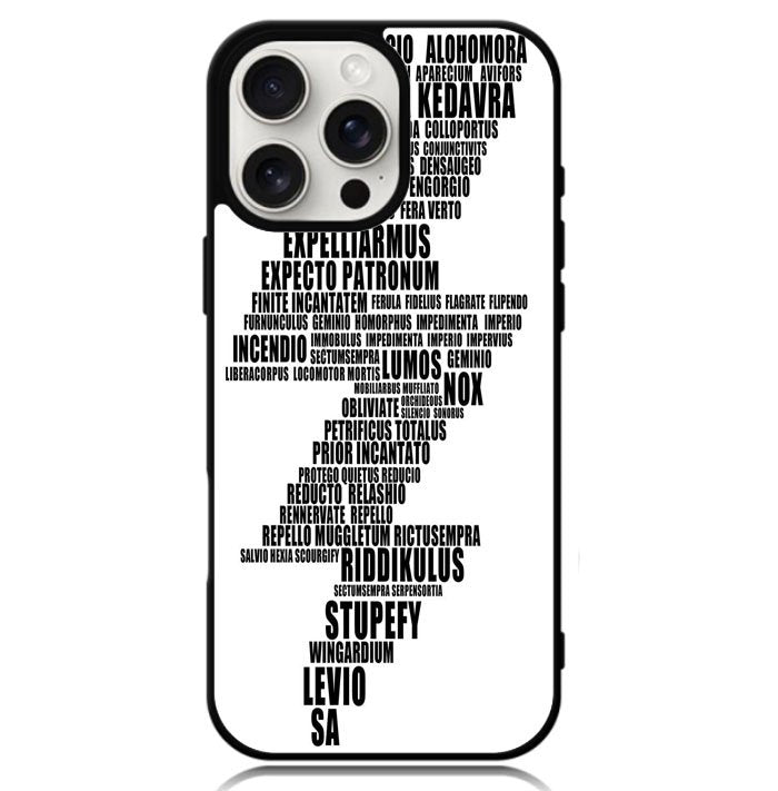Harry Potter Spells  X0616 iPhone 16 Pro Case