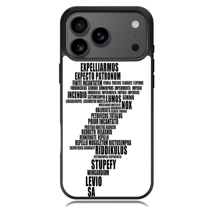 Harry Potter Spells  X0616 iPhone 17 Pro Case