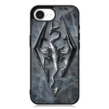 HD Skyrim Logo iPhone 16e Case