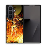 fire women X1048 Samsung Galaxy Z Fold 7 Case