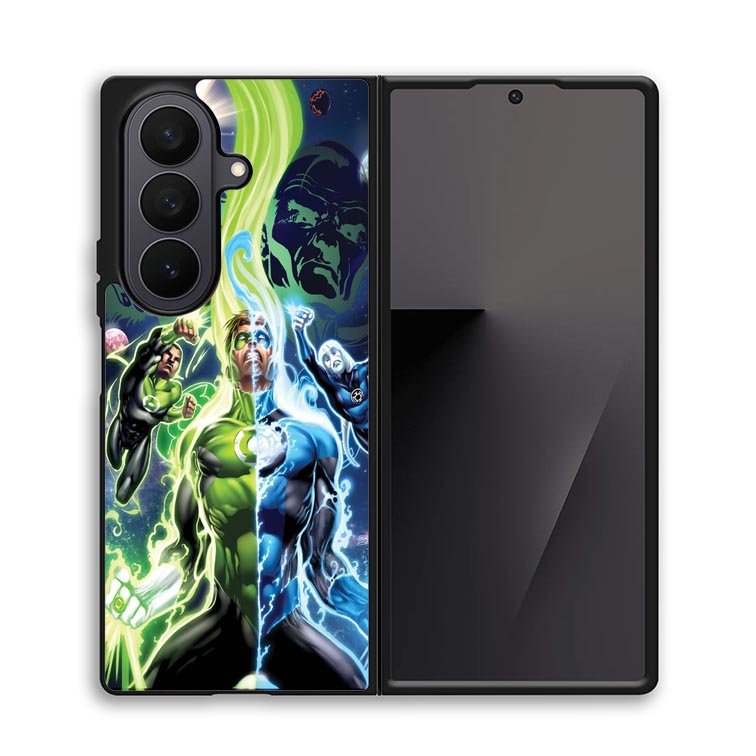 Green Lantern cover X1067 Samsung Galaxy Z Fold 7 Case