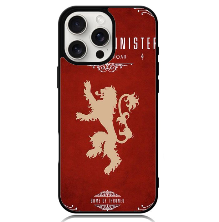 House Martell Game Of Thrones X1071 iPhone 16 Pro Max Case