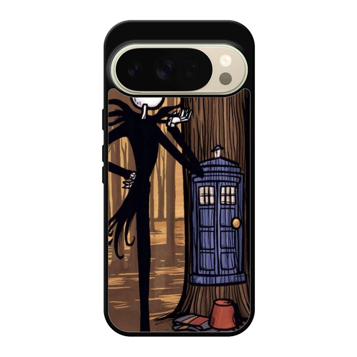 Jack Skellington Tardis X1077 Google Pixel 10 Pro Case