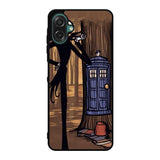 Jack Skellington Tardis X1077 Samsung Galaxy A07 Case