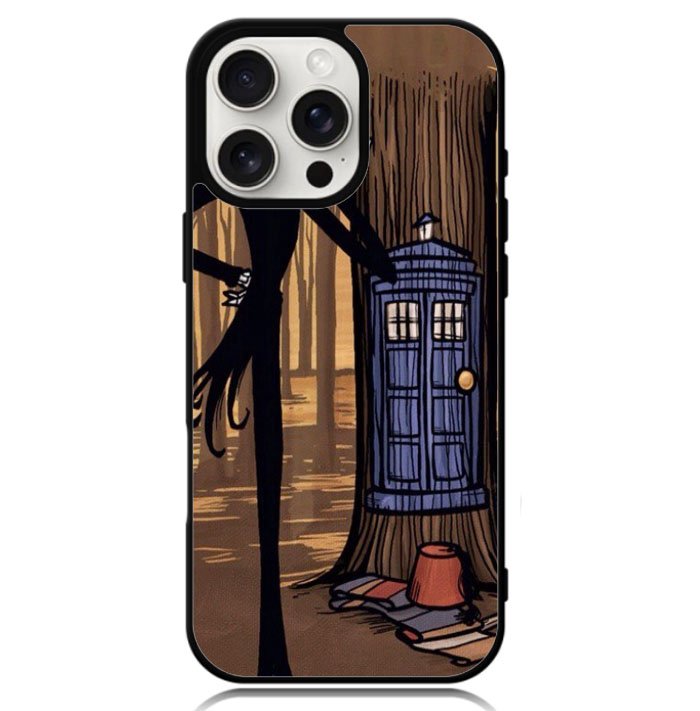 Jack Skellington Tardis X1077 iPhone 16 Pro Case