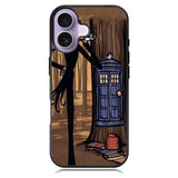 Jack Skellington Tardis X1077 iPhone 17 Case