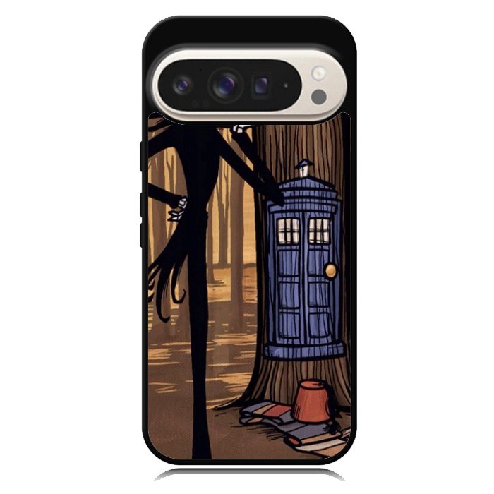 Jack Skellington Tardis X1077 Google Pixel 9 | Google Pixel 9 Pro Case